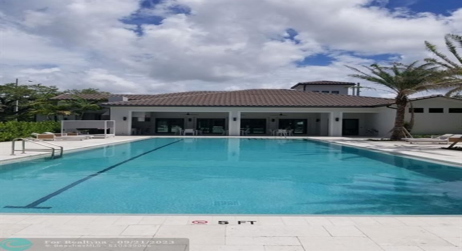 70'0 heated community pool