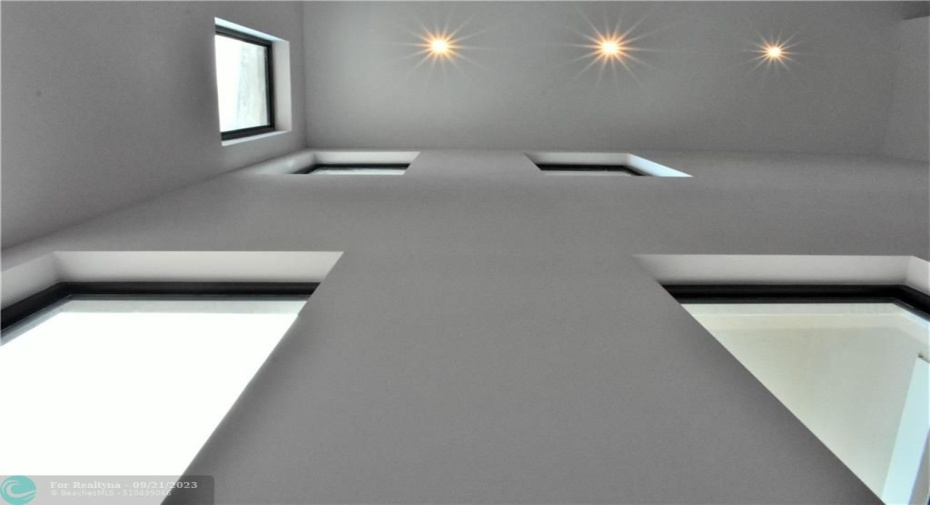 Photo from previously built Deerwood Model Home. Great Room ceiling