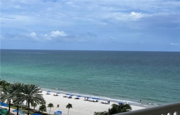 View from the balcony