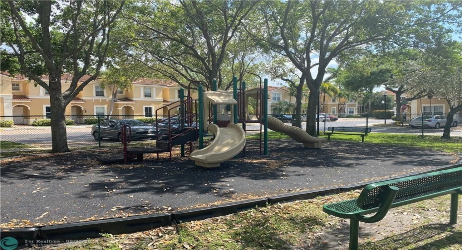 Playground across the street
