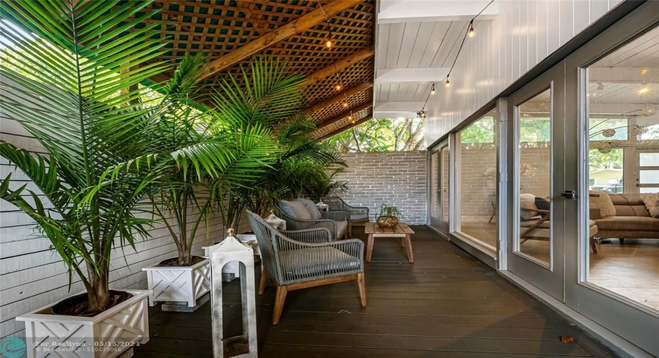 Large Porch for Relaxation or Entertainment