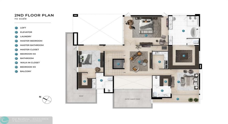 Plans for the house. Second floor plans