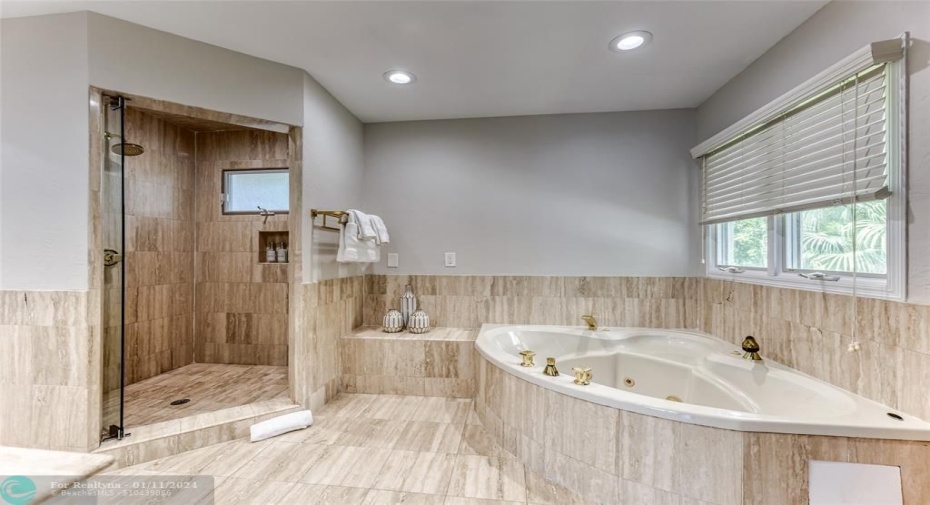 Primary Bathroom inside Bedroom #1 (Upstairs)