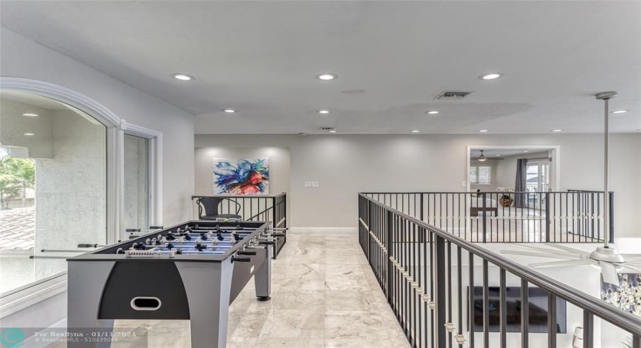 Upstairs Foosball