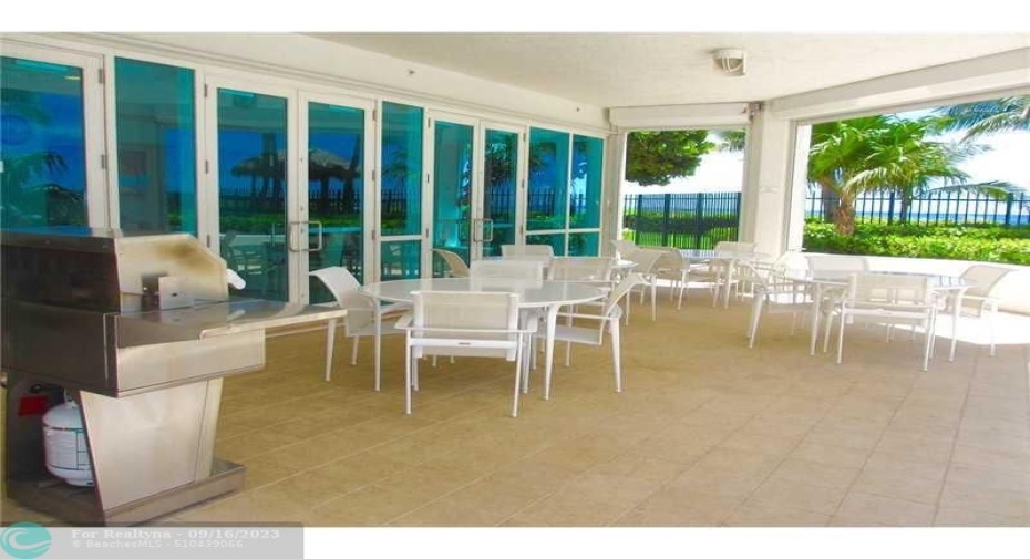 Exterior Back Other. BBQ grills