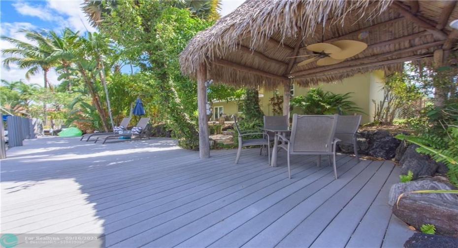 Trex Dock and Terrace - Chickee Hut