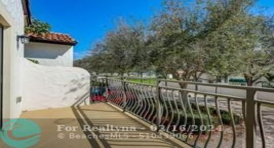 Front Balcony