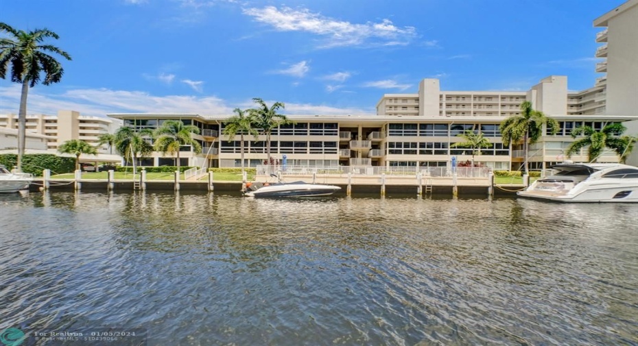 View across the canal