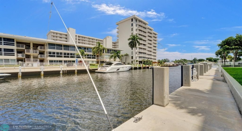 Dock Area .