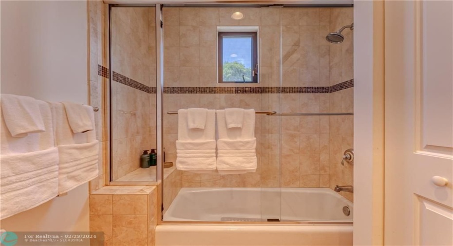 Full stocked shower