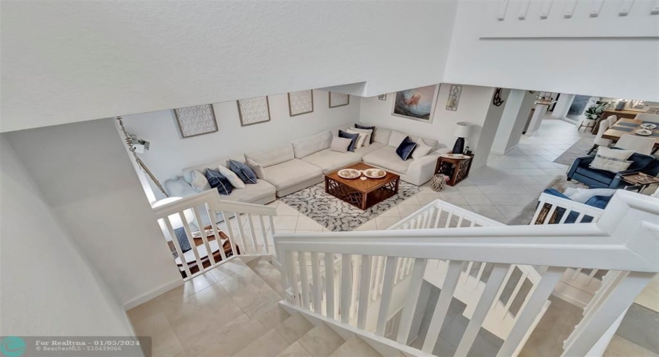 View from 3rd floor landing/hallway
