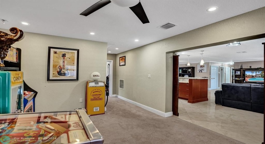 This room is right behind the living room - can easily be incorporated into the main living space.