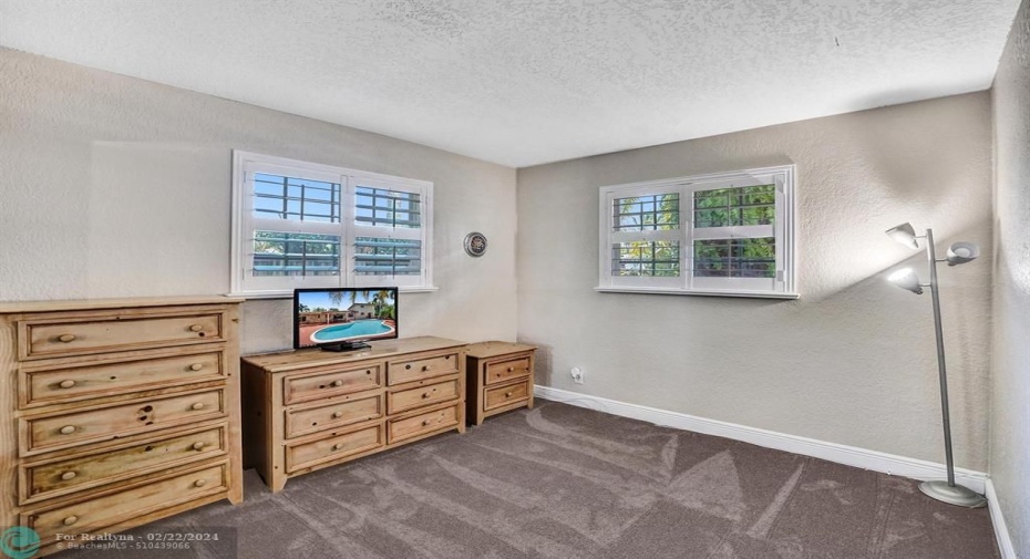 3rd bedroom on the first floor.