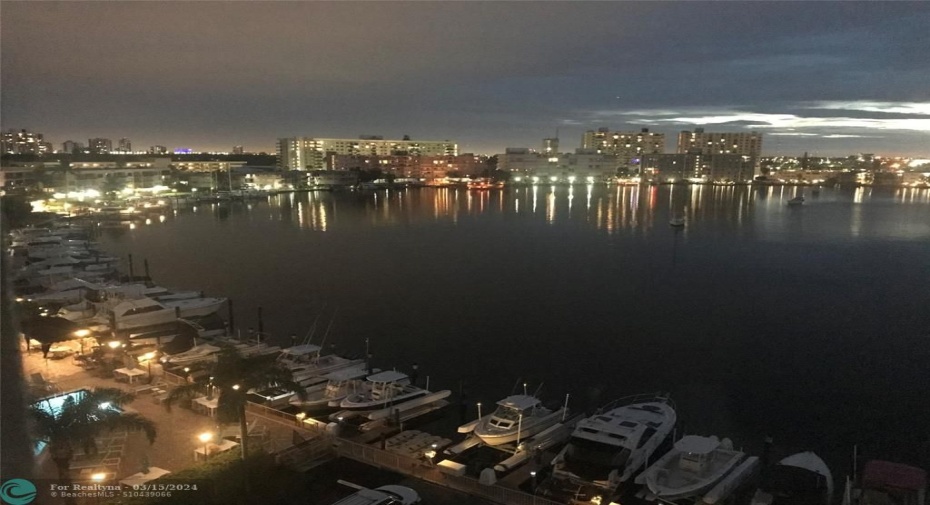 Magnificent evening view
