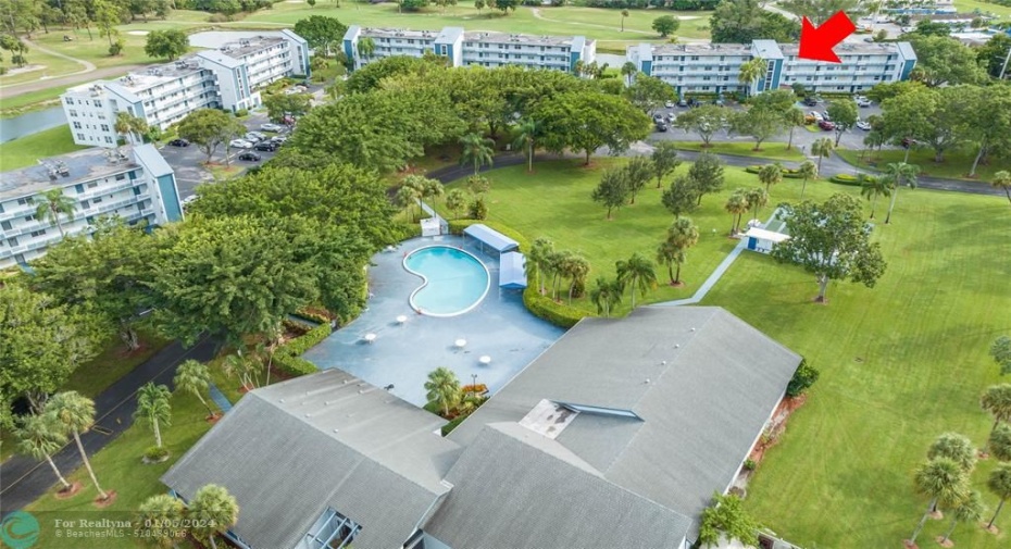 CONDO LOCATED JUST STEPS FROM POOL AND CLUBHOUSE