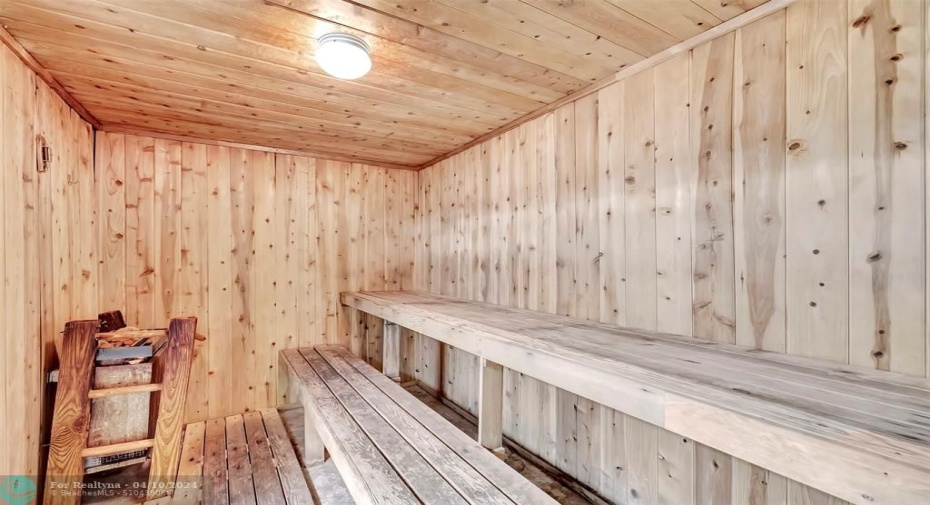 SAUNA Located in the Clubhouse Bathrooms which is next to the Gym and 2nd Community Pool. LOVE WHERE YOU LIVE & PLAY!