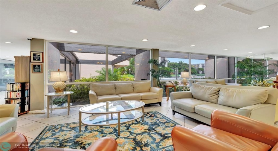 Clubhouse has a Wonderful Poolside Lounge Area which is adjacent to the Piano and HUGE COMMUNITY LIBRARY!