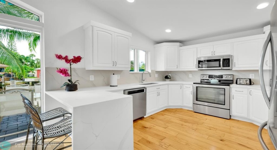 Kitchen is a chef's delight