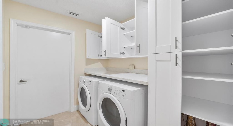 Laundry area