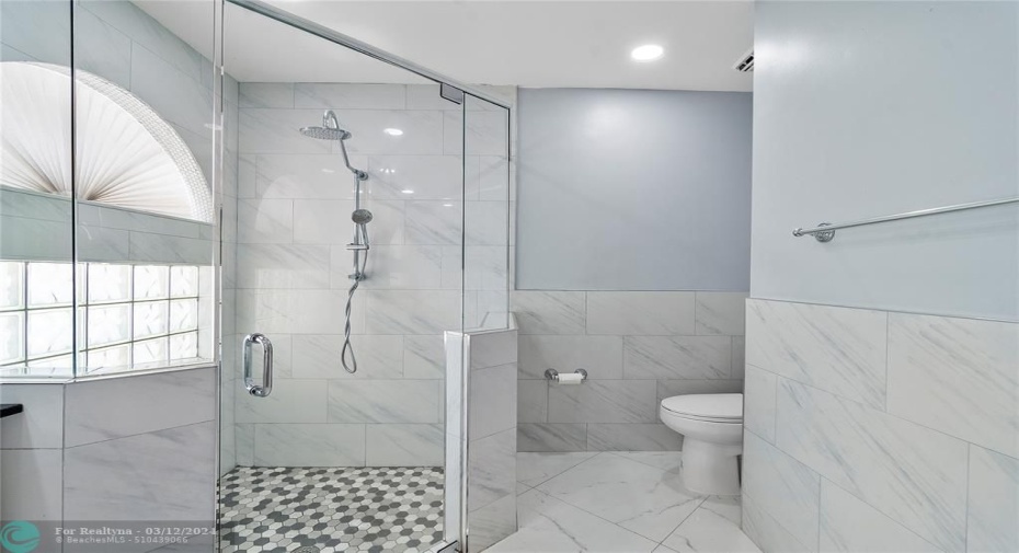 Master bath shower