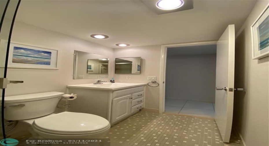 Updated Vanity at 2nd Bathroom