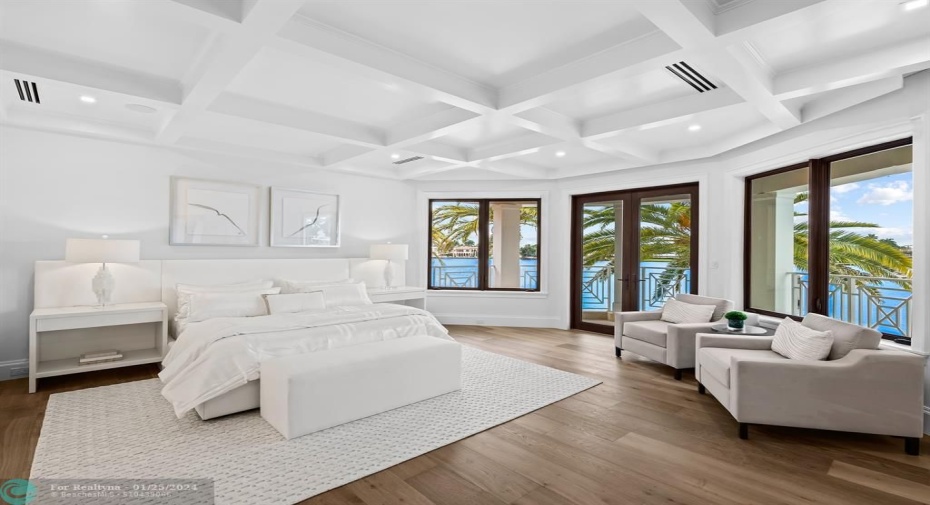 Primary Suite with water views