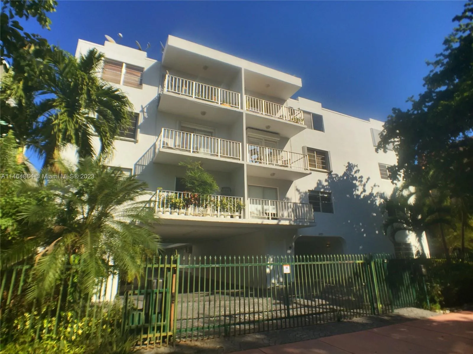 Front of Structure