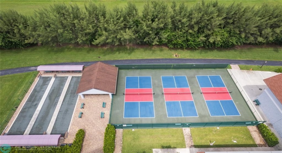 Pickleball and Bocce