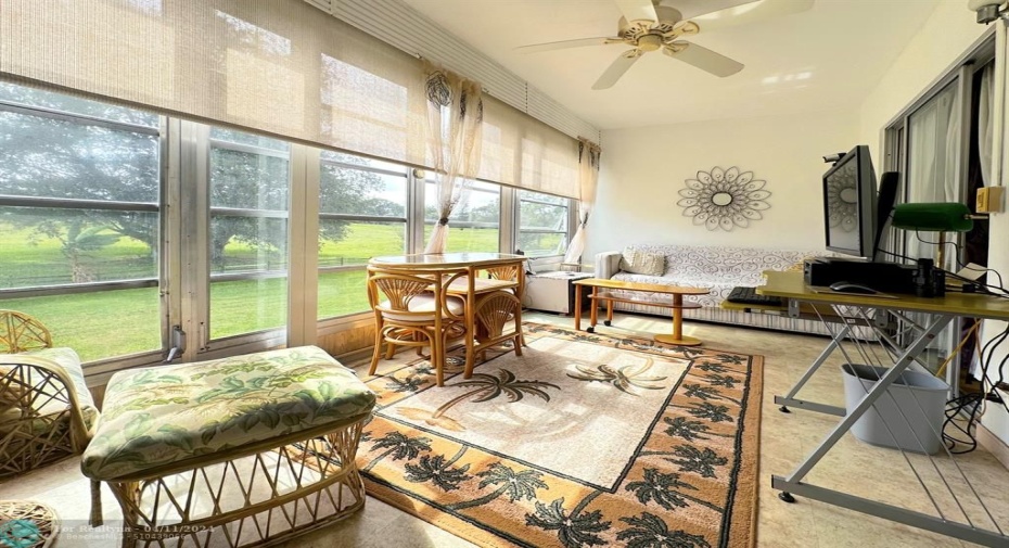 Large Enclosed Patio