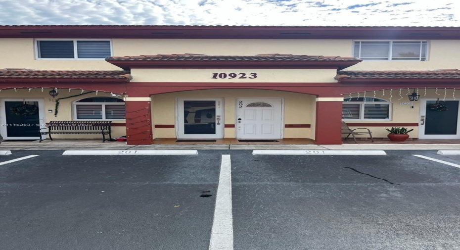 Front of Structure
