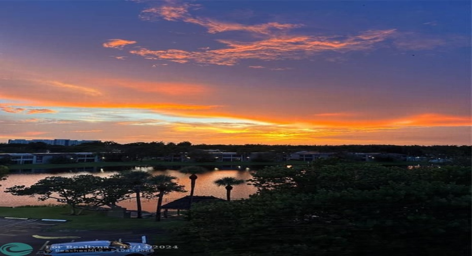 Sunset from Balcony