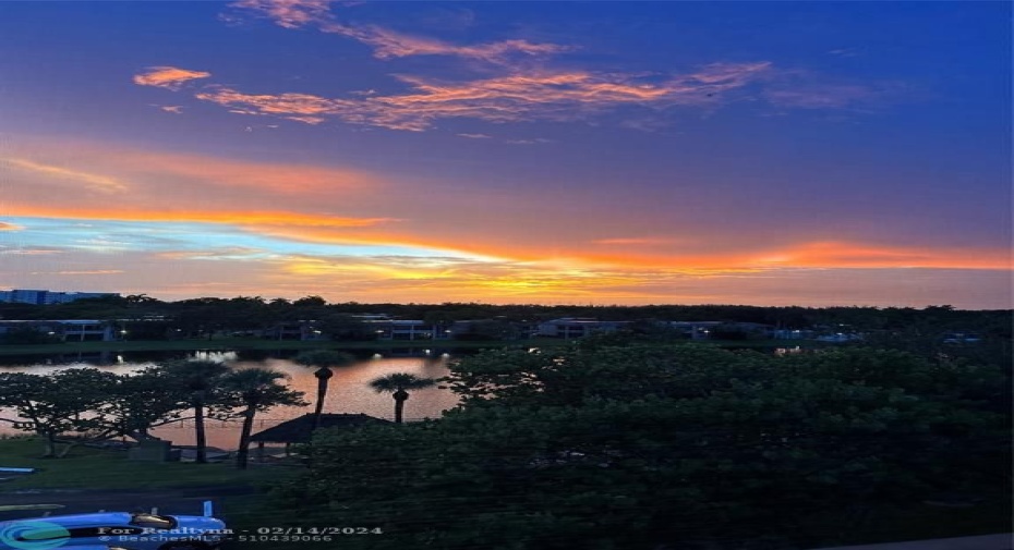 Sunset from Balcony