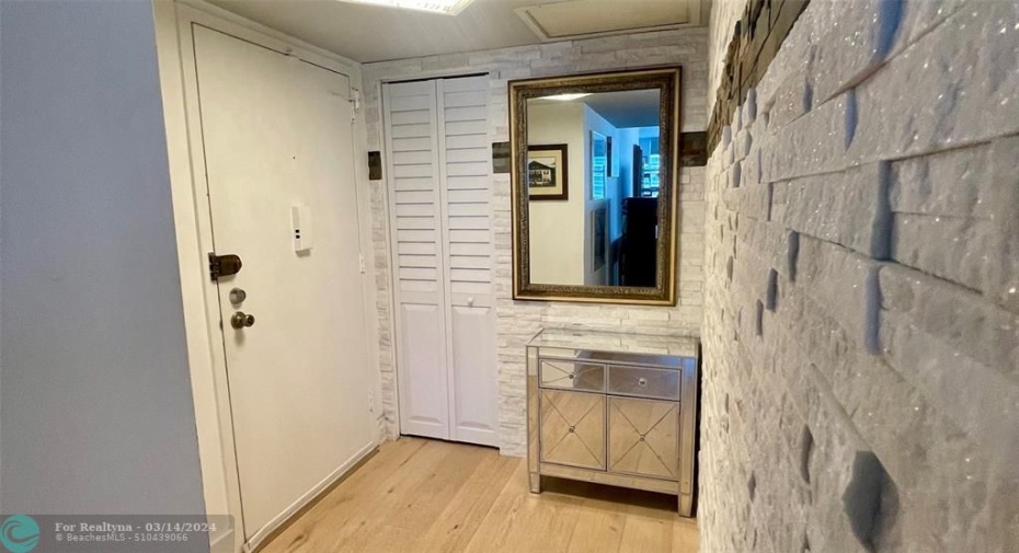 Stone Entryway