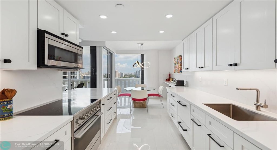 Upgraded Fisher-Paykel appliances
