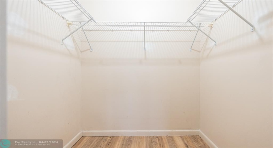 bedroom walk-in closet