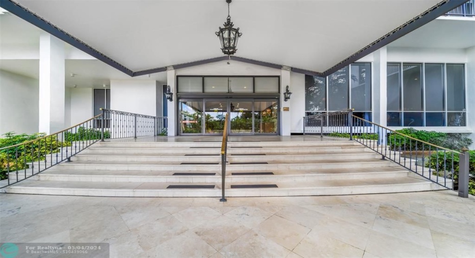 Front Entrance of Plaza South