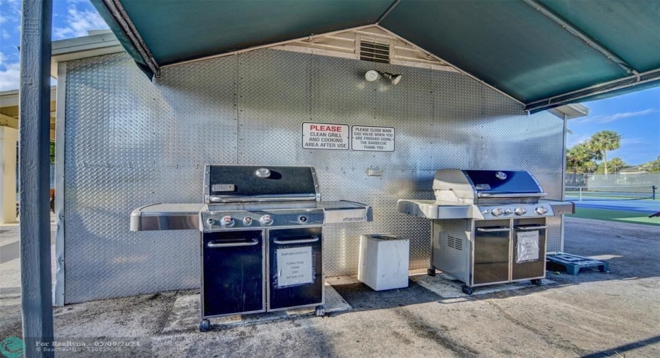 BBQ area
