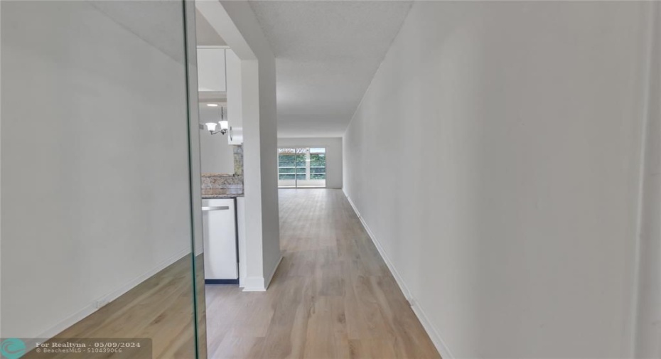Entrance hall to the unit