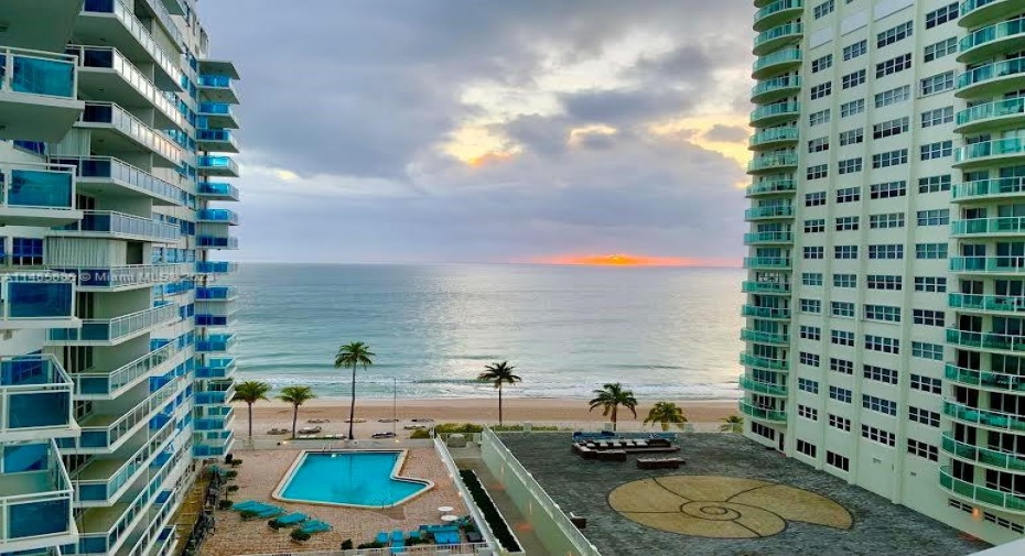 Sunrise from Terrace
