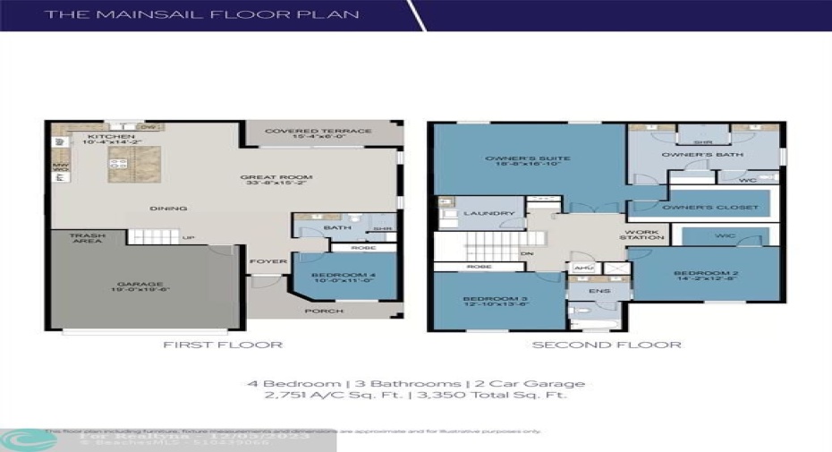 Mainsail Floorplan