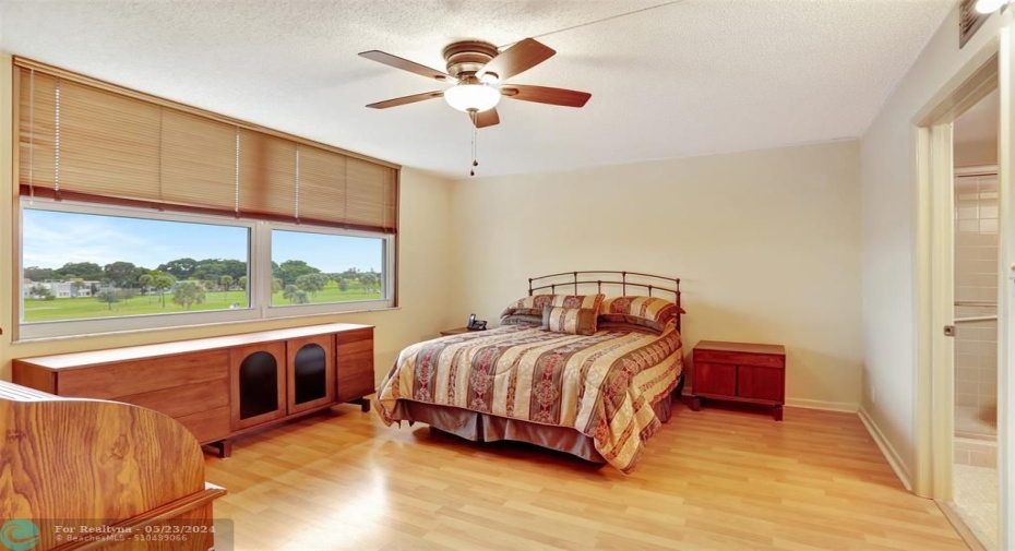 IMPACT WINDOWS ARE LARGE, GO UP TO CEILING