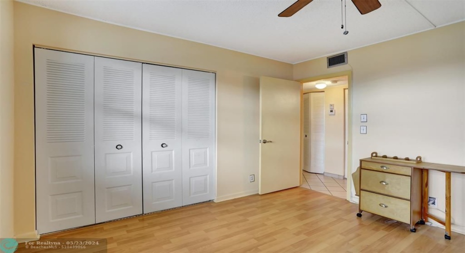 GUEST BEDROOM FULL WALL CLOSET