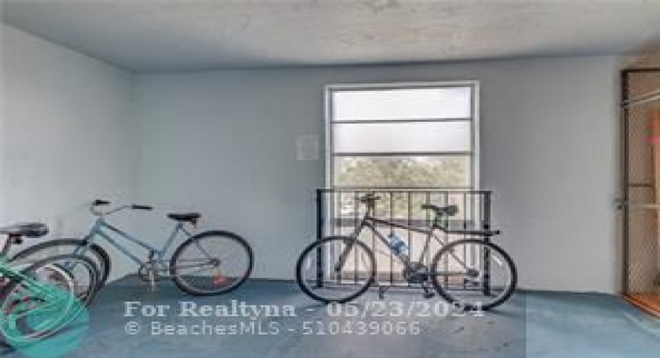 BIKE STORAGE AND A STORAGE LOCKER