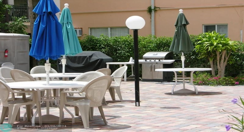 Bbq area