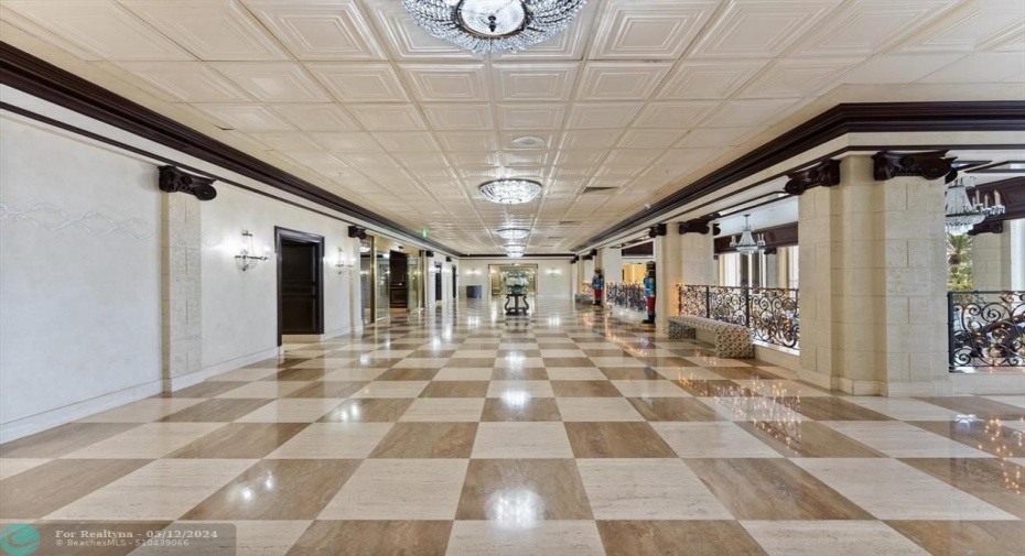 Elegant Lobby and secure building