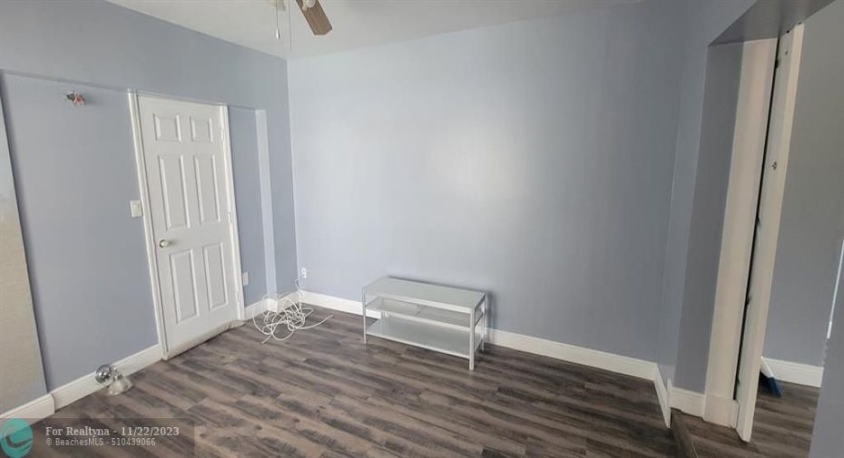 den with outside access door
