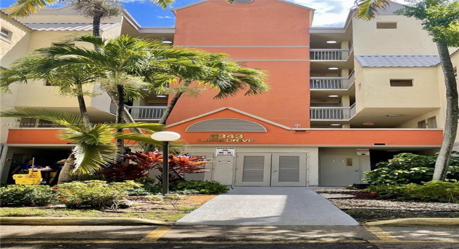 Front of Structure