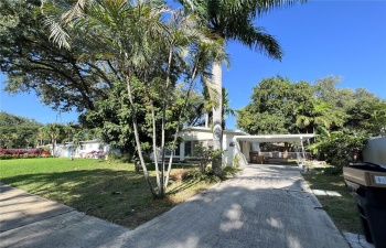 Front of Structure
