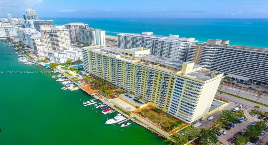 AERIAL VIEW FROM HELICOPTER {PHOTO OF FLORIDA HOMES MIAMI)