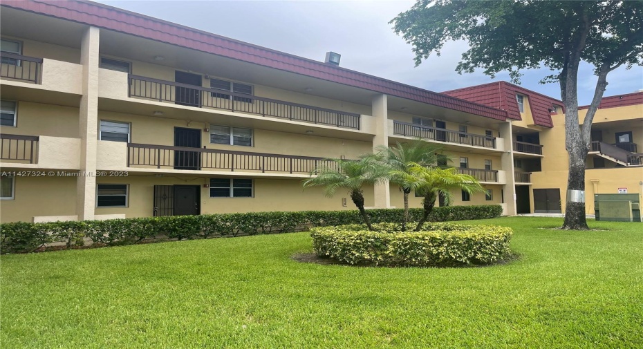 Front of Structure